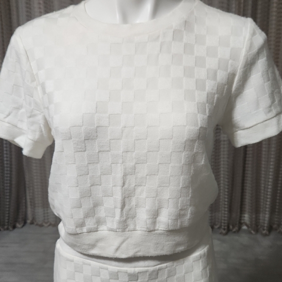 Cream Knee-length Pencil Skirt for Cocktail - Picture 2 of 9